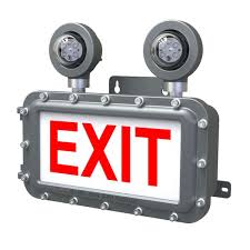 Ex Exit Light with Emergency - Image 1